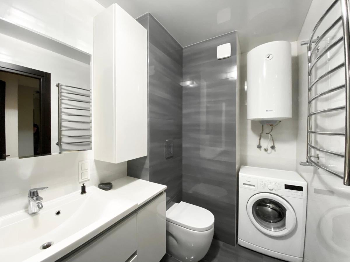 Luxury 2-Bedroom River View Dnipro Dış mekan fotoğraf
