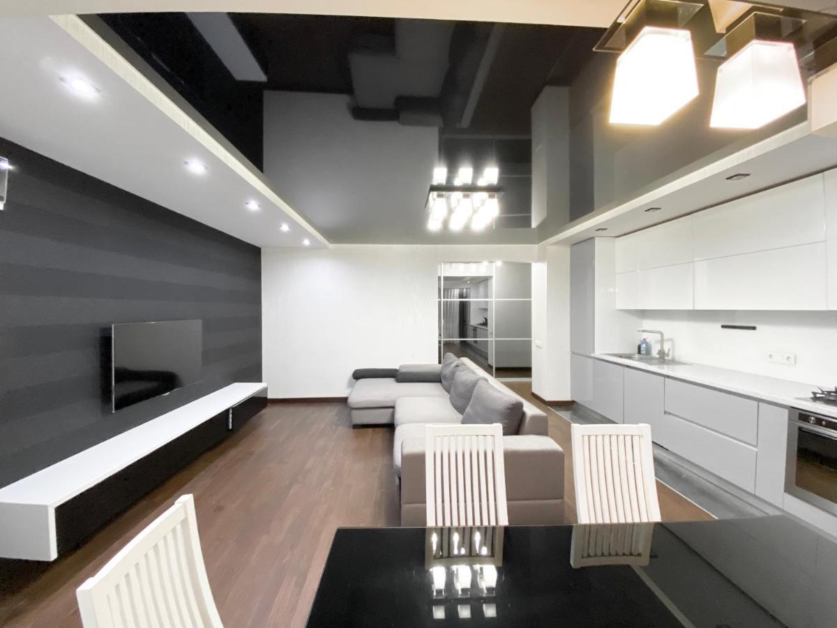 Luxury 2-Bedroom River View Dnipro Dış mekan fotoğraf